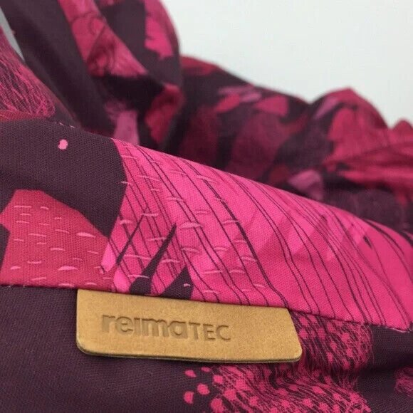 Reimatec Infant Girls Snowsuit Size 9-12 Months Waterproof Windproof Finland - Picture 11 of 12